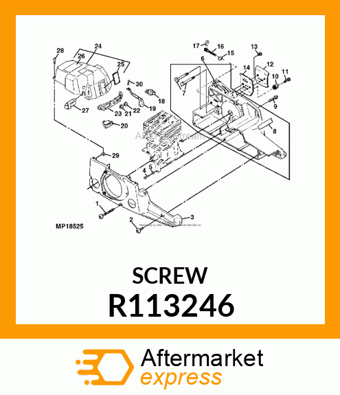 SCREW, SPECIAL, HI R113246