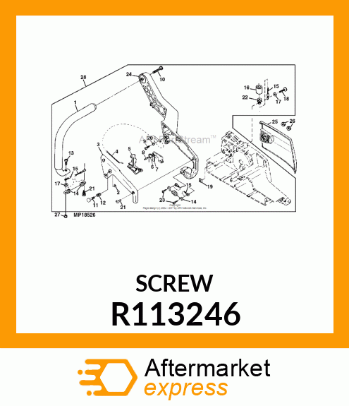 SCREW, SPECIAL, HI R113246