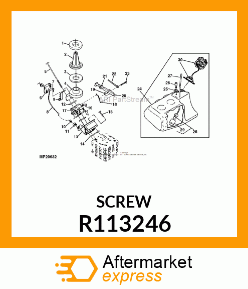 SCREW, SPECIAL, HI R113246