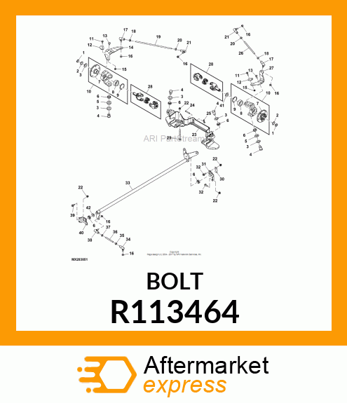 SCREW, FLANGED, METRIC R113464