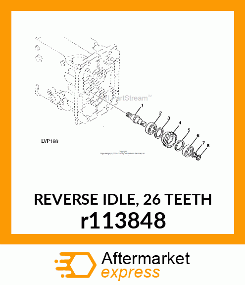 REVERSE IDLE, 26 TEETH r113848