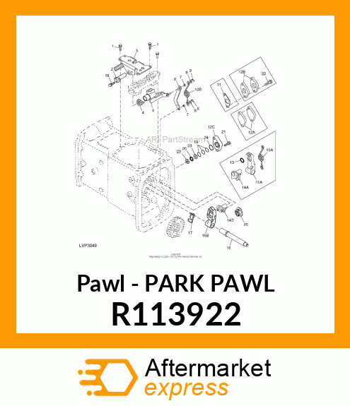 Pawl - PARK PAWL R113922