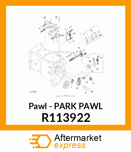 Pawl - PARK PAWL R113922