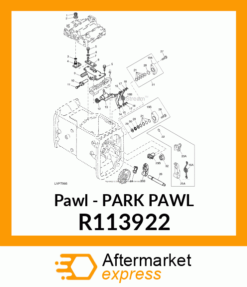 Pawl - PARK PAWL R113922