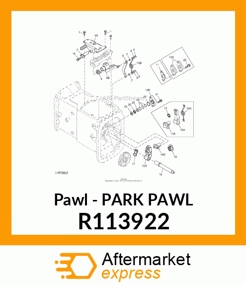 Pawl - PARK PAWL R113922