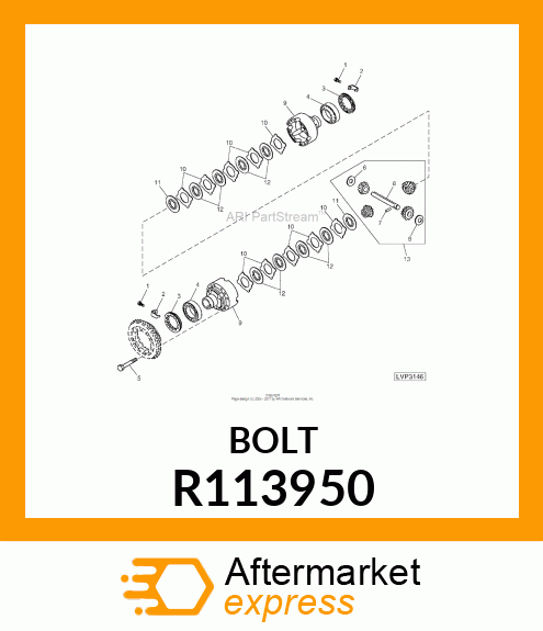 CAP SCREW R113950