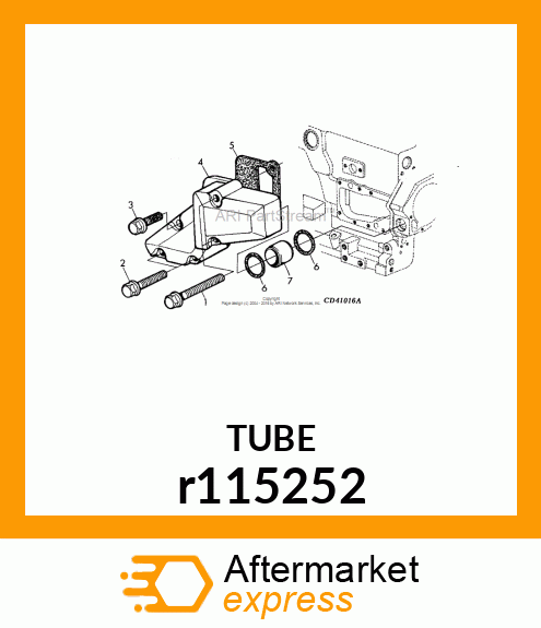 ADAPTER FITTING, ADAPTER, COOLANT r115252