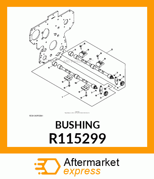 BUSHING,BALANCE SHAFT R115299