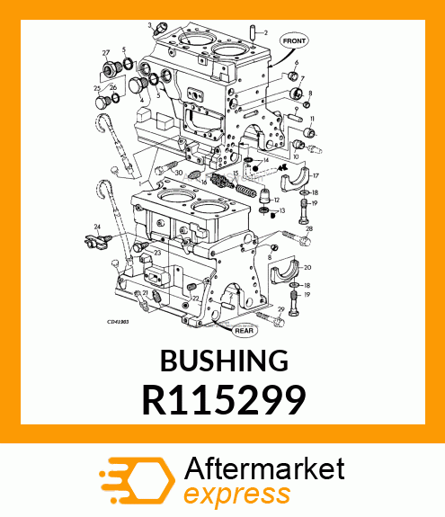 BUSHING,BALANCE SHAFT R115299