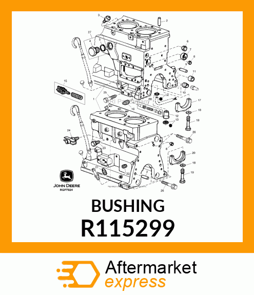 BUSHING,BALANCE SHAFT R115299