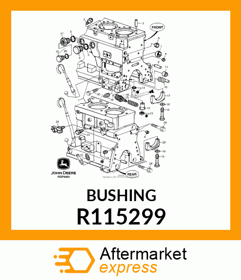 BUSHING,BALANCE SHAFT R115299