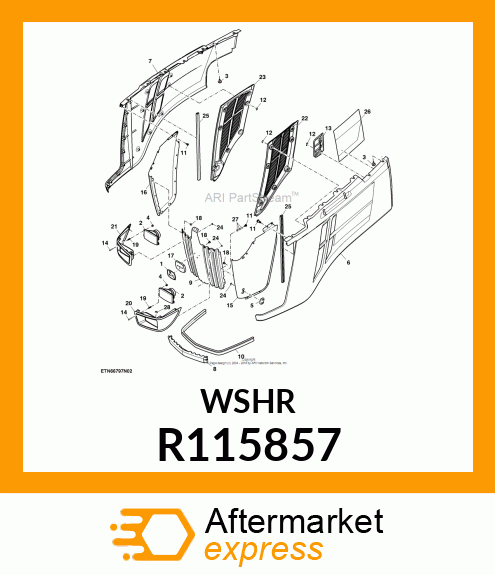 PUSH NUT R115857