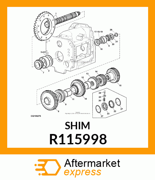 SHIM, 0.08 STEEL R115998