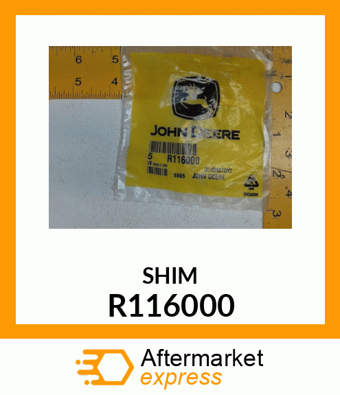 SHIM, 0.254 STEEL R116000