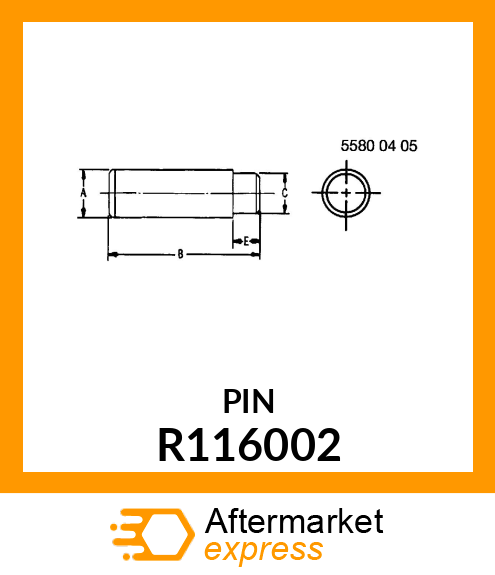 PIN R116002