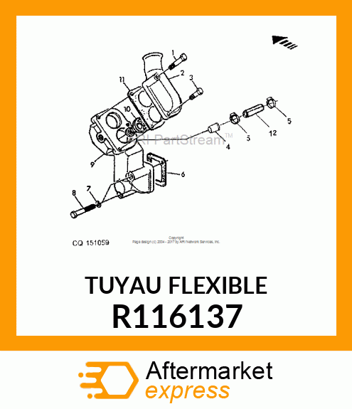 TUYAU FLEXIBLE R116137