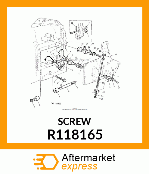 SCREW, SPECIAL R118165