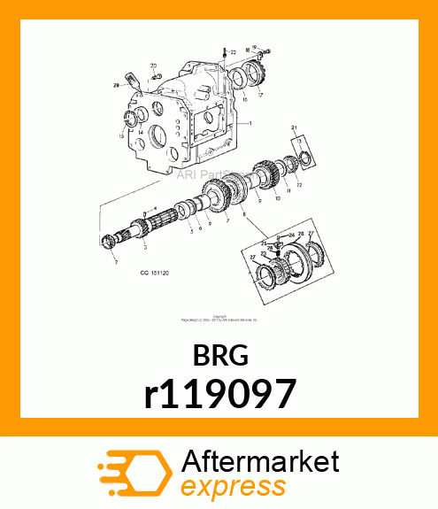 SLEEVE, C AND D RANGE r119097