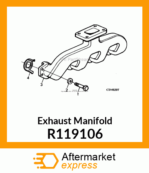 Exhaust Manifold R119106