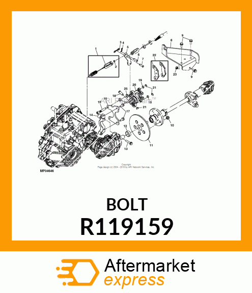 BOLT, BOLT, SPECIAL (STUD) R119159