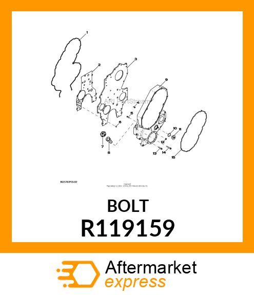 BOLT, BOLT, SPECIAL (STUD) R119159