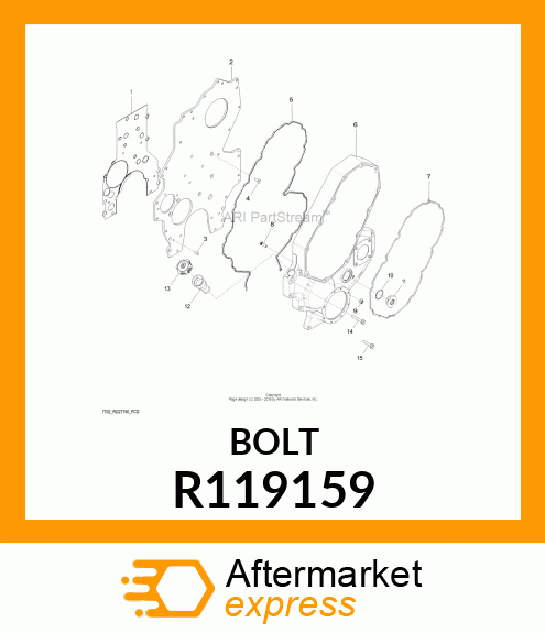 BOLT, BOLT, SPECIAL (STUD) R119159