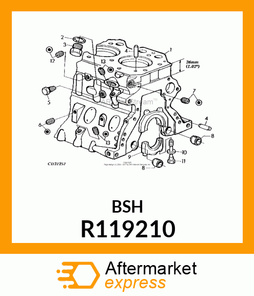 BUSHING R119210