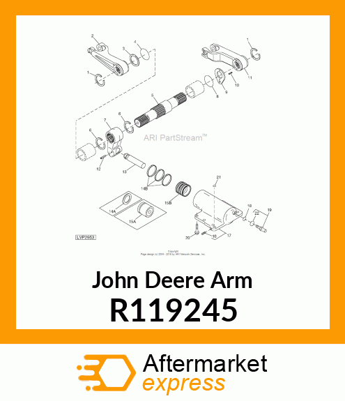 ARM, LIFT RH R119245