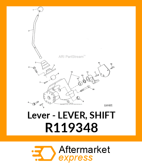 Lever R119348