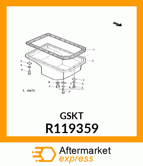 OIL PAN R119359