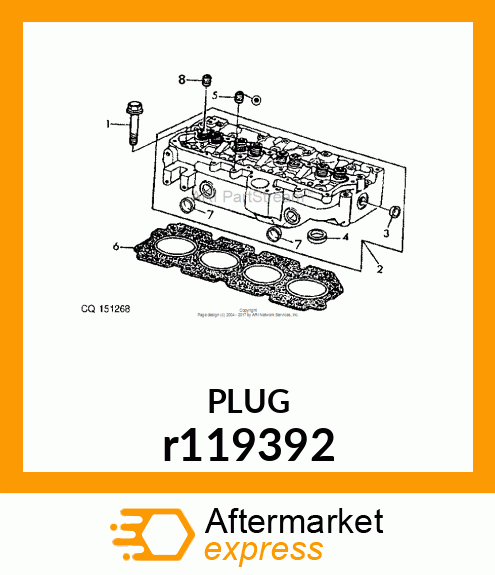 PIPE PLUG r119392