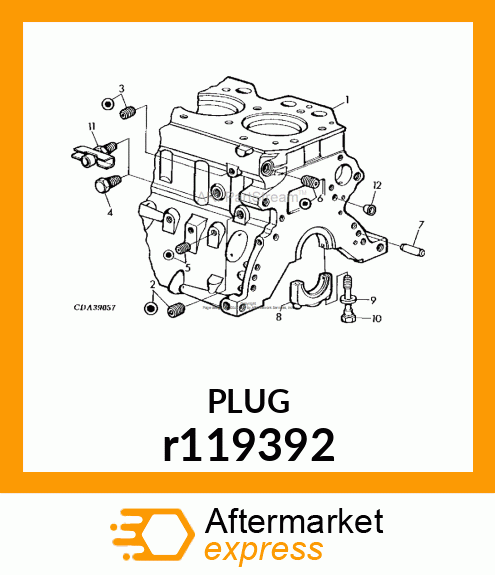 PIPE PLUG r119392