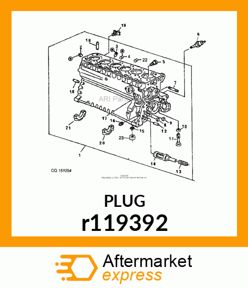 PIPE PLUG r119392