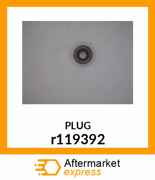 PIPE PLUG r119392