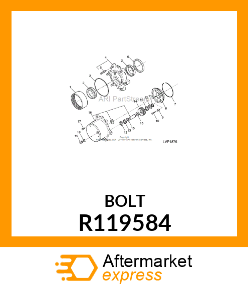 CAP SCREW, SCREW, CAP R119584