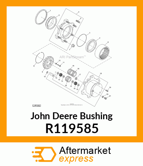 BUSHING, BUSHING, SPECIAL R119585