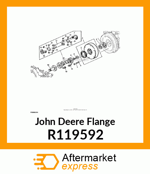 FLANGE, MODULE INPUT R119592