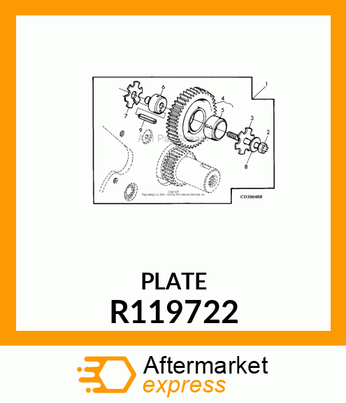 THRUST WASHER R119722