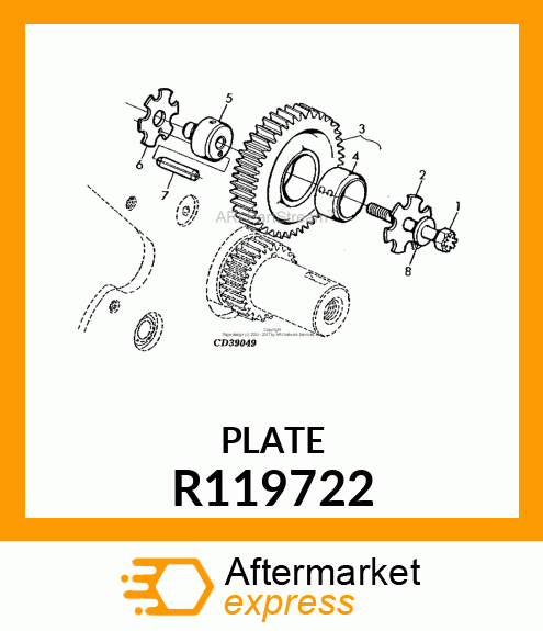 THRUST WASHER R119722