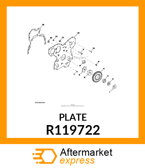 THRUST WASHER R119722