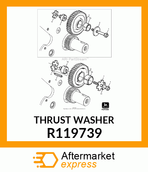 THRUST WASHER R119739