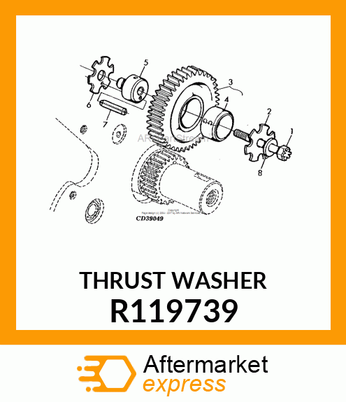 THRUST WASHER R119739