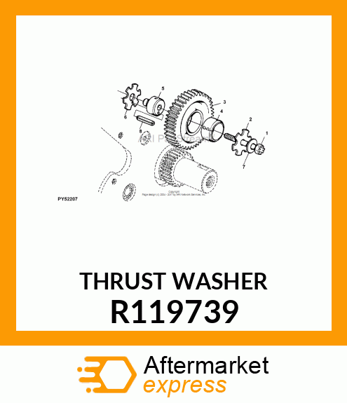 THRUST WASHER R119739