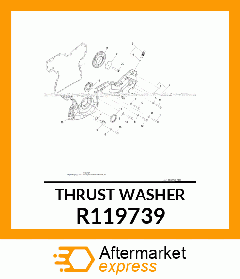 THRUST WASHER R119739