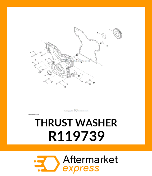 THRUST WASHER R119739