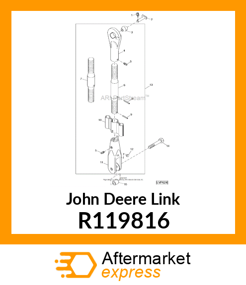 LINK BODY, LIFT UPPER R119816