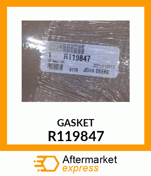 GASKET, OIL PRESSURE REGULATOR R119847