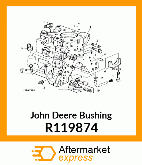 BUSHING,CAMSHAFT JOURNAL R119874