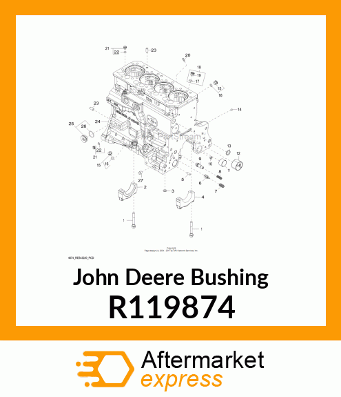 BUSHING,CAMSHAFT JOURNAL R119874