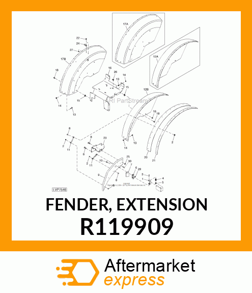 FENDER, EXTENSION R119909